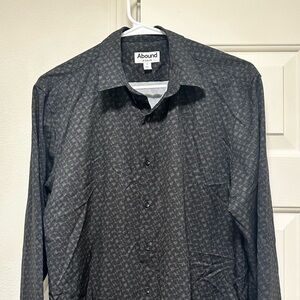 Abound Men's Black X-Trim Fit Shirt